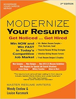 Modernize Your Resume: Get NoticedÂ… Get Hired (Modernize Your Career)