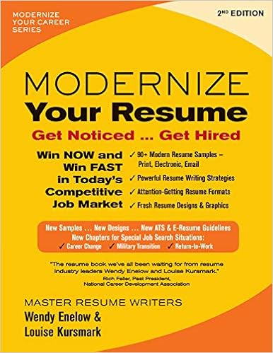 Modernize Your Resume Get Noticed Get Hired Modernize