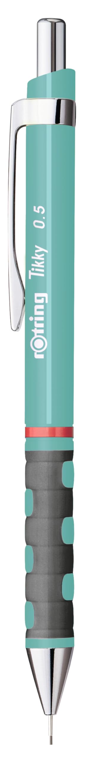 rOtring Tikky Pastel Mechanical Pencils | HB 0.5 mm | Sea Blue | with Comfort Rubber Grips | 12 Count