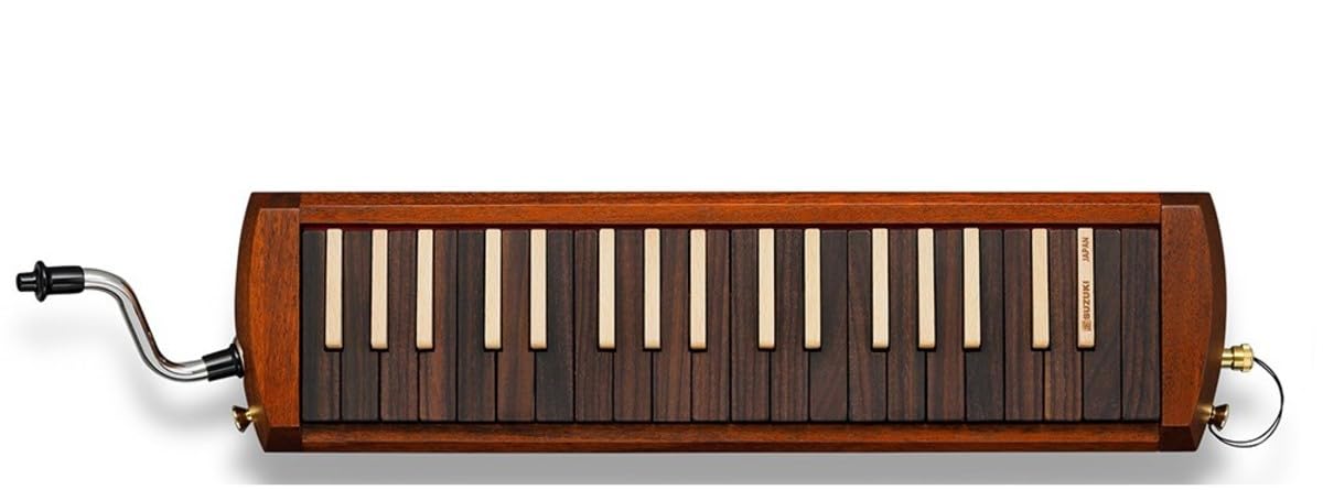 Suzuki Wood keyboard harmonica Melodion W-37