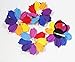 DreamLily Women's Fashion 3 Pcs Hawaiian White Plumeria Flower Foam Hair Clip Balaclavas for Beach (Cosmos(1 Piece))