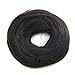 FESHFEN Scrunchy Scrunchie Hairpieces Elastic Messy Hair Bun Ponytail Hair Extensions Wig Drawstring-2# Darkest Brown