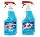 S C JOHNSON WAX 2 Pack Windex Cleaner, 32-Ounce