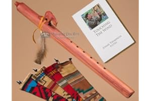 JONAH THOMPSON FLUTES Native American Cedar Flute Pack -Bear & Bag
