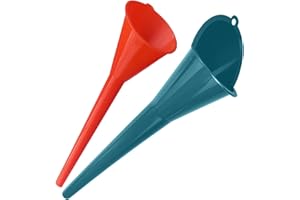 Plastic Long Neck Oil Funnels, for Filling Automotive Oil, Lubricants Engine Oils, Kerosene, Fuel, Diesel, Coolant & Other Li