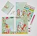 Rachel Ellen Princess Mermaid Design Writing Kit, Girls Stationery Paper Letter Set, Stickers, Envelope Seals
