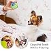 Nollary Pet Dogs Cotton Rope Chew Toys Interactive Tug of War Ball Toys for Puppies Teething Clean Aggressive Chewers 3 in 1 Set …