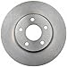 ACDelco Silver 18A2458A (19241848) Non-Coated Front Disc Brake Rotor