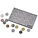 CerroQreen Makeup Palette Magnetic Palette Set with Mirror for Depotting with 10 pcs Magnetic Stickers Professional Cosmetic Makeup Storage (1 piece makeup palette)