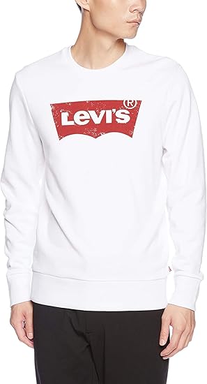 Amazon Levi S リーバイス バットウィングクルーネックスウェットプルオーバー メンズ トレーナー パーカー 通販