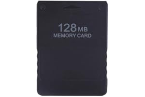 Memory Card for PS2 Memory Card 8M-256M Memory Card High Speed Compatible with Sony PlayStation 2 PS2 Games Accessories(128M)