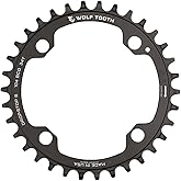 Wolf Tooth 64/104BCD Drop-Stop B Chainring | Wolf Tooth 30T Drop-Stop B Chainring | 104 BCD Aluminum, Wide/Narrow, MTB &amp; E-Bike Style