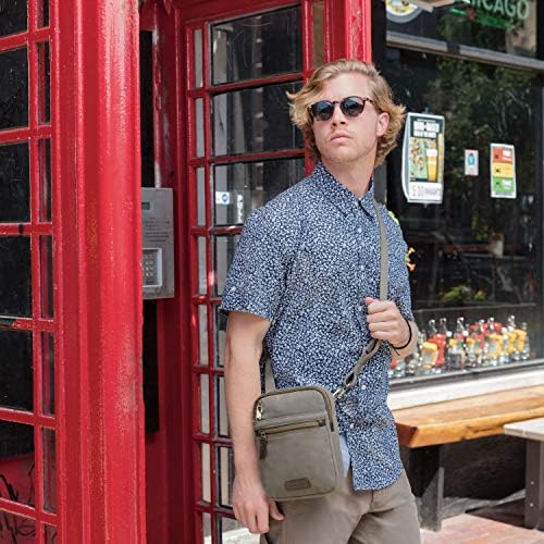 Travelon: Anti-Theft Courier Small N/s Slim Travel Bag - Navy 4 Travelon: Anti-Theft Courier Small N/s Slim Travel Bag - Navy