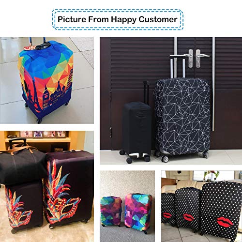 Explore Land Travel Luggage Cover Suitcase Protector Fits 1832 Inch