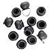 Yexpress 12pcs Halloween Toy Mini Candy Kettles Plastic Candy Holder, Witch Kettles
