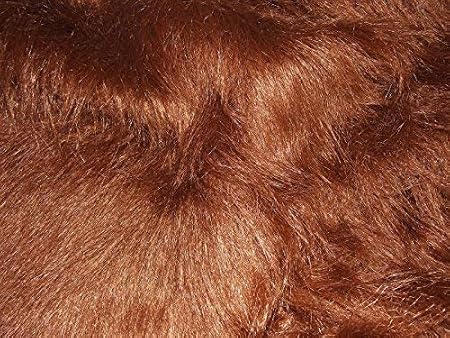 Long Pile Fun Faux Fur Fabric Material Dark Brown Malt Amazon