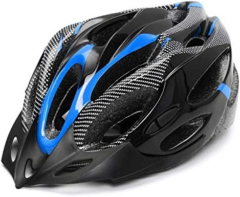 Pestelley,MTB Carbon Bicycle Road Cycling Adult Helmets Mountain Bike All-terrai Outdoor Sports Skate Helmet Safety for Men Women Youth Protective Gear Cycling Helmet