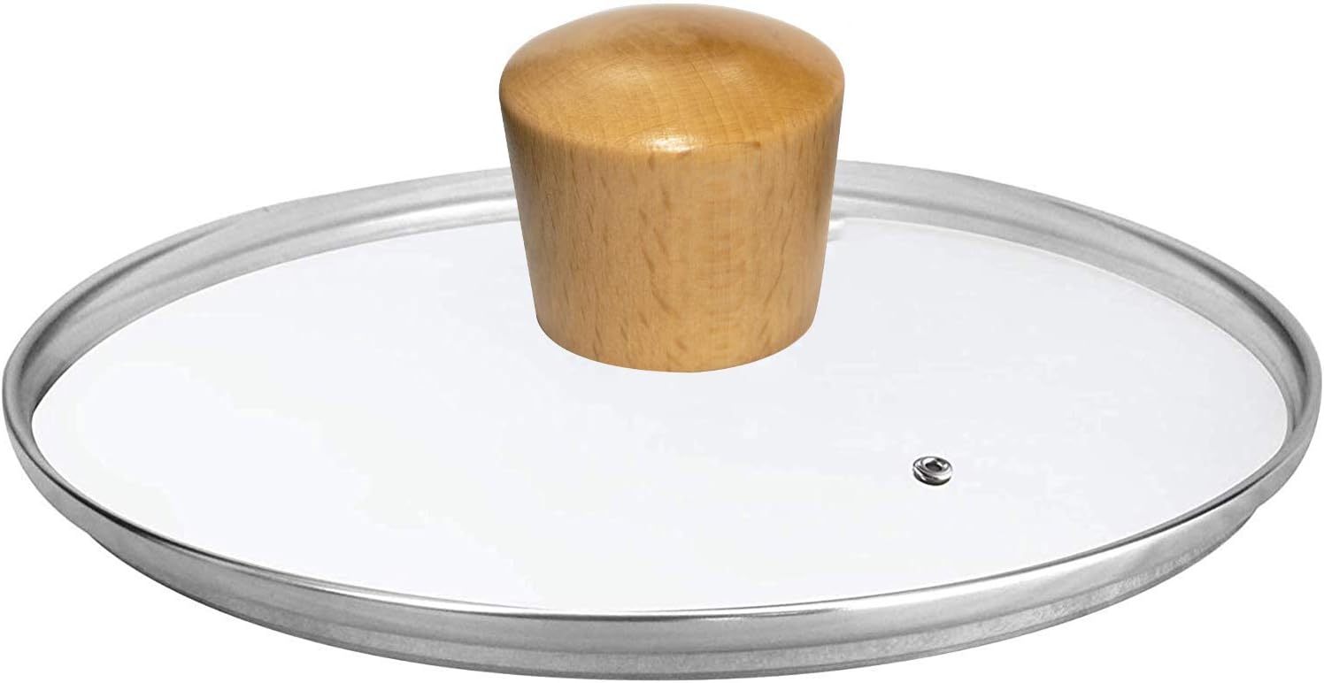 Universal Solid Wood Material Pot Lid Knob (No More Crack and Burning Hand) for Pots