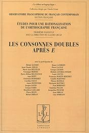 Les  consonnes doubles après e