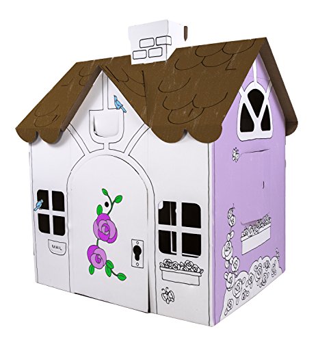 UPC 878454002013, Box Creations Corrugated Play House - Markers Included