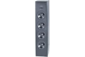 BIC America Venturi DV84 2-Way Tower Speaker, Black (Single)