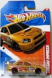 2011 Hot Wheels Subaru Impreza Yellow #204/244