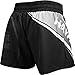 Hayabusa Kickboxing MMA Shorts (Black/White, 30)