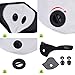 Activated Carbon Dust Mask Motorcycling Goggle Pack of 2 Dustproof Face Mask Filtration Exhaust Gas Anti Pollen Allergy PM2.5 Dust Mask Filter Ski Glass for Motorcycling Cycling Running