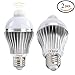 iThird E26 5W LED Motion Sensor Light Bulbs PIR Infrared Motion Detection Light Daylight Indoor/Outdoor Lighting Lamp for Porch Hallway Attic Garage 2 Pack