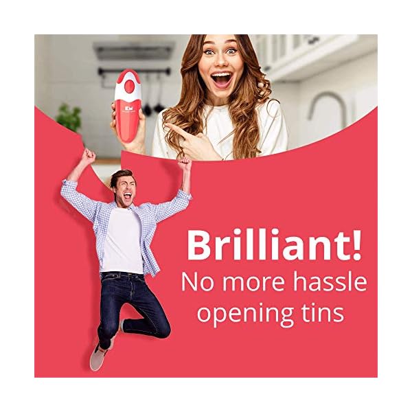 Kitchen-Mama-Electric-Can-Opener-Smooth-Edge-Tin-Opener-with-Easy-Touch-Start-Stop-Ergonomic-Arthritic-Hand-Friendly-Compact-Cordless-Design-Red Kitchen Mama Electric Can Opener - Smooth Edge Tin Opener with Easy-Touch Start & Stop, Ergonomic & Arthritic Hand…