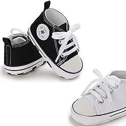 KKIIDDSS Unisex Baby Girls Boys Canvas High-top