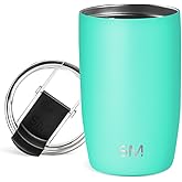 Simple Modern Voyager Travel Coffee Mug Tumbler with Flip Lid | Insulated Stainless Steel Cold Brew Iced Coffee Cup | Gifts for Women Men Him Her | 12oz | Tropical Wave