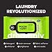 Dreambly Natural Laundry Detergent Washer and Dryer Sheet, Organic Hypoallergenic 6-in-1 Stain Remover, Whitener, Brightener, Fabric Softener & Anti-Static Sheet, For Sensitive Skin, 5 Single Packs