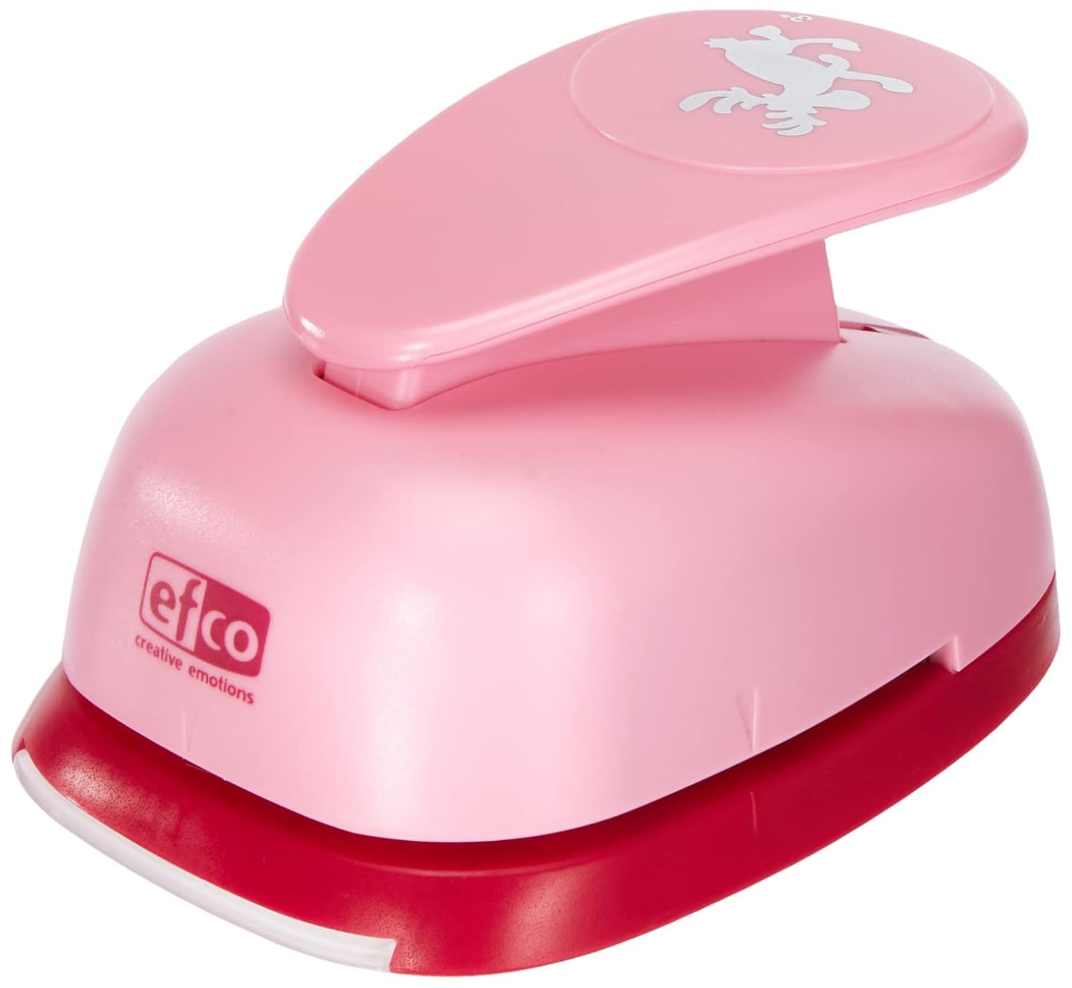 EFCO Punch 3XL Elk Running 67 x 57 mm, Pink, 20 x 10 x 4 cm