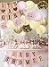Decor8 Baby Shower Decorations IT’S A GIRL & BABY SHOWER Banners, Lanterns, Pom Poms, and Honeycomb Balls. FREE Printable Decoration eBook. Pink Rose Cream Gold & White Nursery Room Decor for Babies