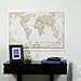 Craig Frames Wayfarer, Executive World Push Pin Travel Map