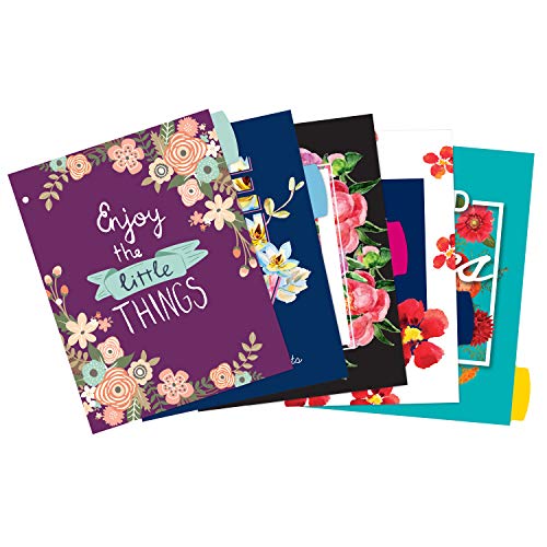 Avery 5 Tab Reversible Fashion Binder Dividers, Design May Vary, Big