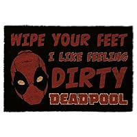 Deadpool Door Mat Floor Mat - Dirty (24 x 16 inches)