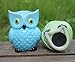ZCHING Cute Owl Ceramic Piggy Bank Personalized Money Saving Bank for Kids Girls Nursery Gift Decor