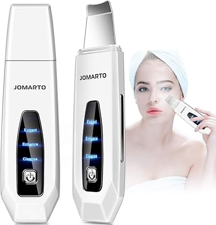 Amazon ウォーターピーリング 超音波ピーリング 令和最新スマートピール 超音波美顔器 1台4役 毛穴クリーナー 毛穴 黒ずみ ニキビ 角栓 皮脂汚れ除去 保湿 美容 美肌改善 男女兼用 日本語説明書付き ホワイト Jomarto 美顔器 美容器 通販