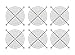 APEVIA G-120MM-6 120mm Fan Grill (6-pk)
