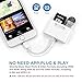 SD Card Reader, 3 in 1 Lightning to USB Camera Connection Kit SD/TF Card Reader, Trail Game Camera SD Card Reader, Lightning to USB 2.0 Female OTG Adapter Cable for iPhone & iPad