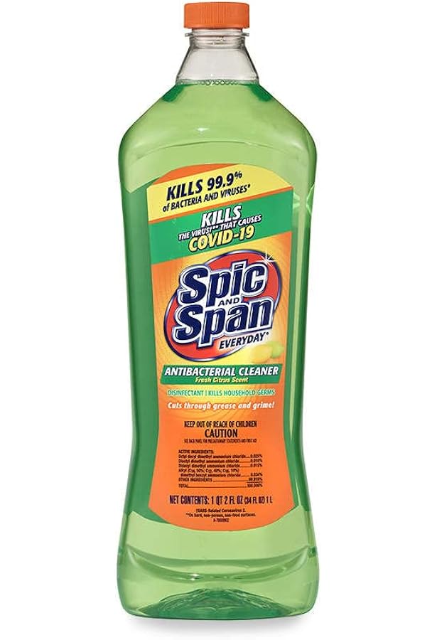 Amazon.com : Spic And Span Lavender Antibacterial Pourable, 34 Fl