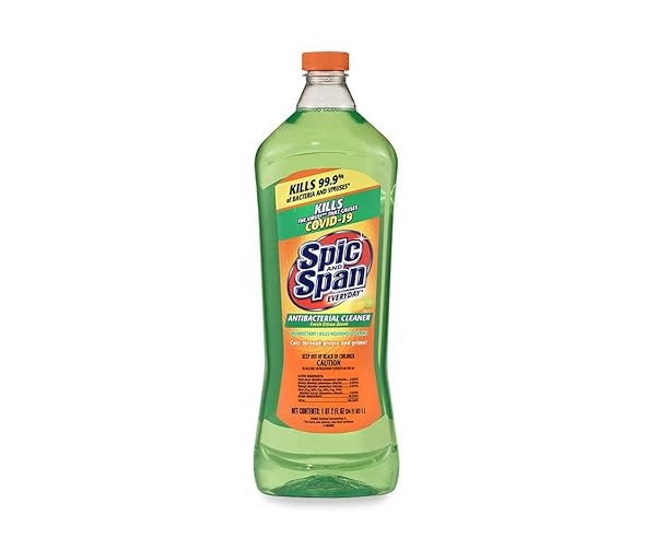 SPIC AND SPAN CITRUS ANTIBACTERIAL POURABLE, 34 FL...