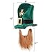 Funny Party Hats St. Patrick Day Costume Leprechaun Top Hat and Beard Accessory