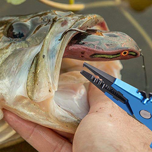 Aluminium Angelzange Hakenlöser, Fischzange Angelhaken Entferner Angel Zubehör – Bild 8