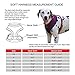 Puppia Soft Dog Harness No Choke Over-The-Head Triple Layered Breathable Mesh Adjustable Chest Belt and Quick-Release Buckle, Black, X-Large