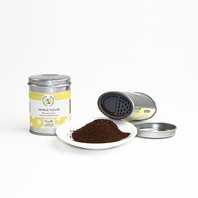 Natur Vanillepulver 20g / gemahlene Vanille Schoten/vom Vanille Shop/ideal zum Backen und würzen
