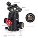 KPS T5d Universal Simple Plate Tripod Ball Head with Micro Fine Adjustment Tilting System