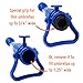 Sol Coastal Plastic Beach Umbrella Sand Anchor, Rust-Free and Sized for Thin Umbrellas (Black)